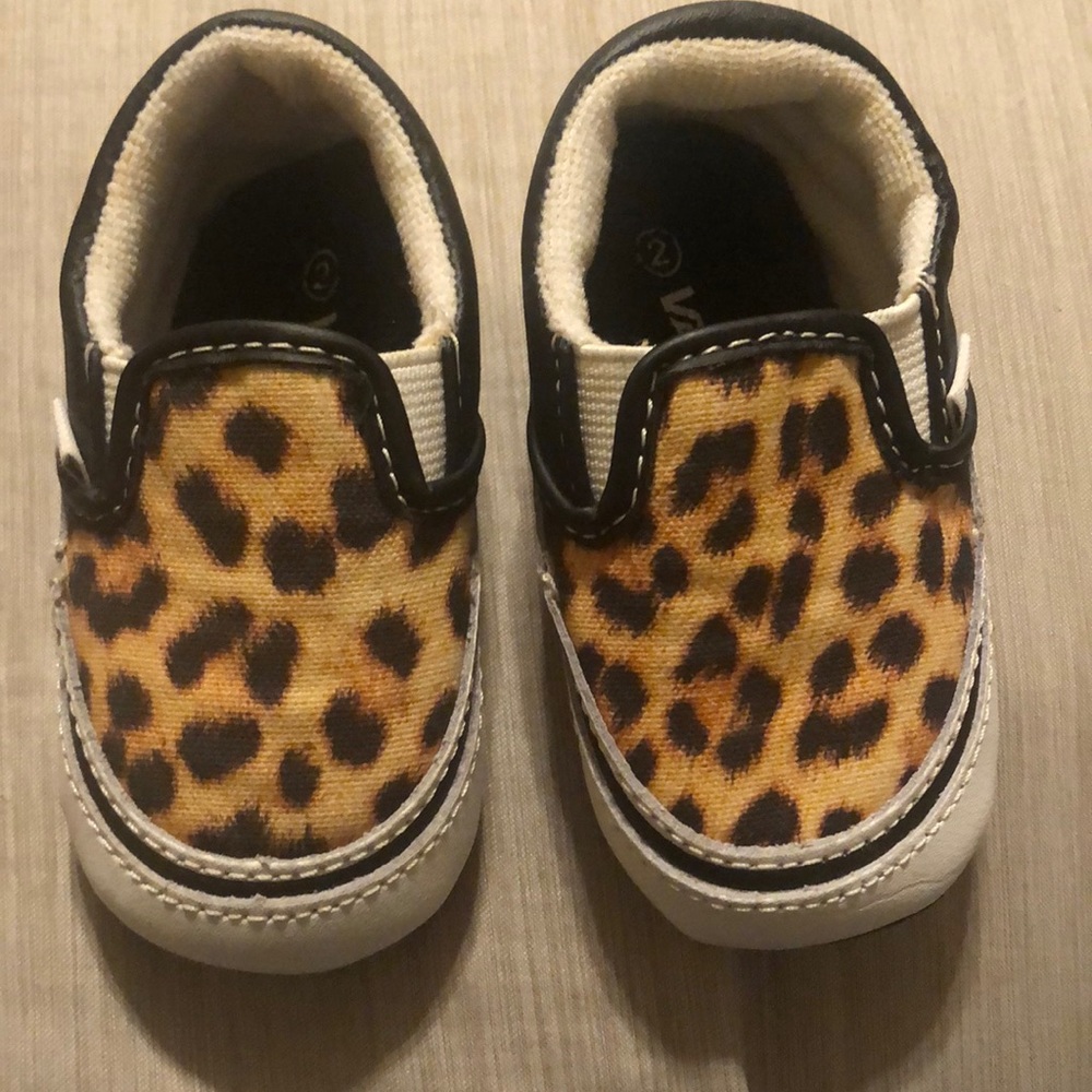 Vans cheetah shoes